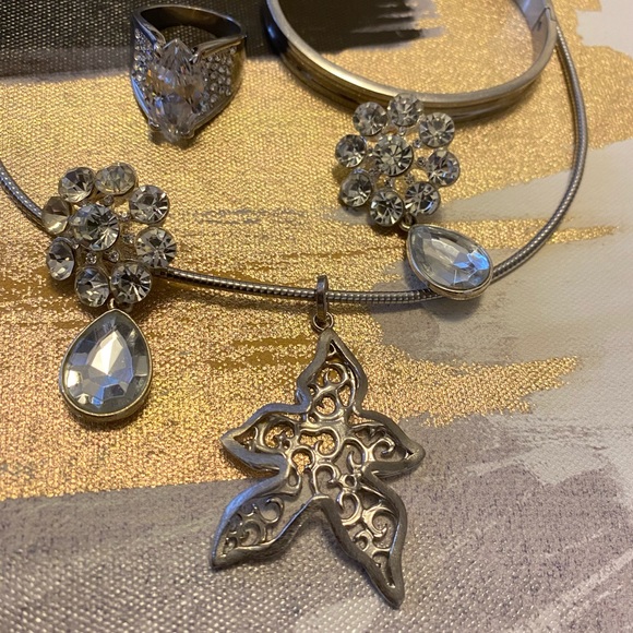 High quality sterling sliver choker necklace - Picture 3 of 5